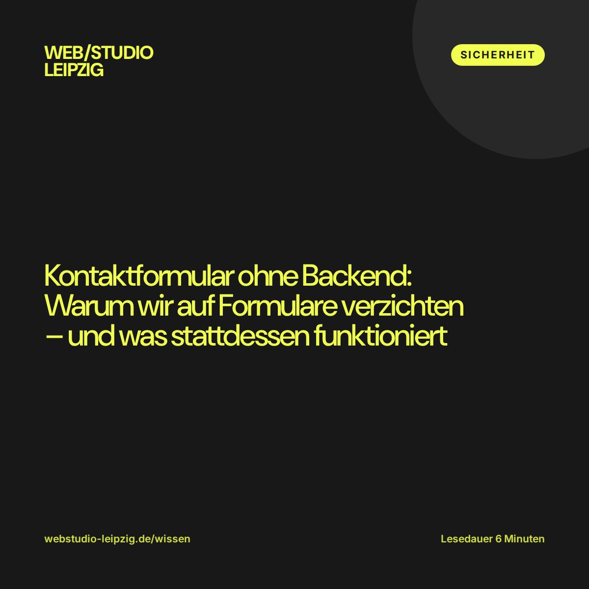 Illustration: Ein Briefumschlag statt eines Formulars